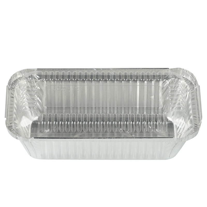 Recipiente de papel alumínio oblongo de 550 ml IK200 Recipiente de papel alumínio oblongo de 550 ml IK200