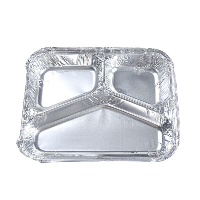 Bandeja oblonga de 3 compartimentos 227-3