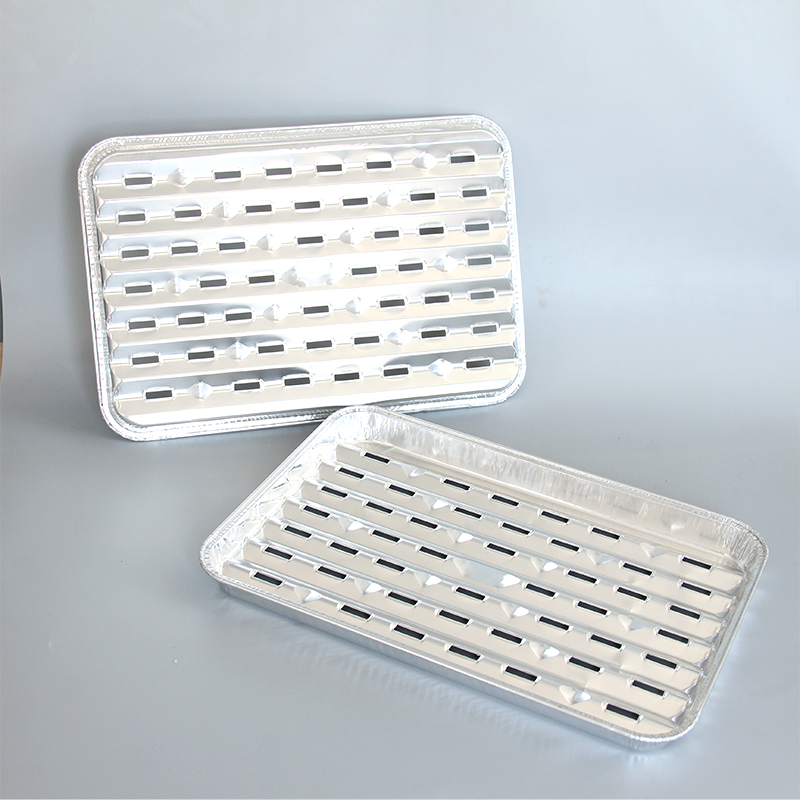 Bandeja de churrasco oblongo ik340