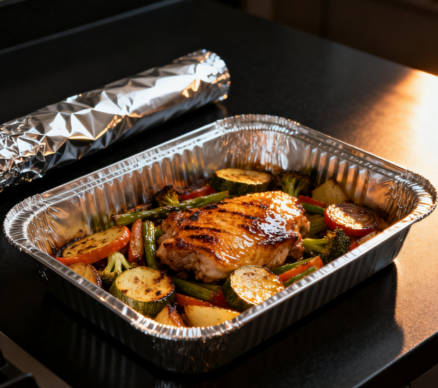 Cozinhar em folha de alumínio é seguro? Mitos versus fatos